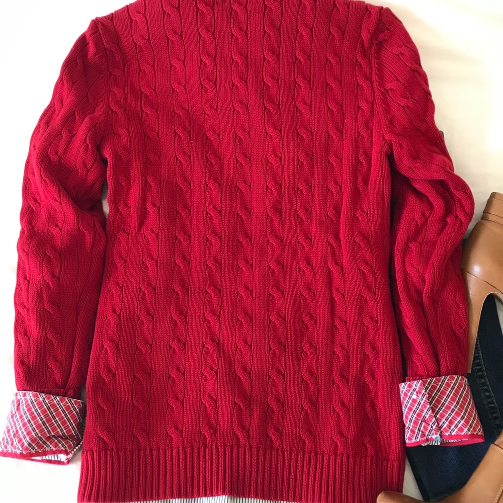 Lauren by Ralph Lauren Cable Knit Sweater - Picture 3 of 3